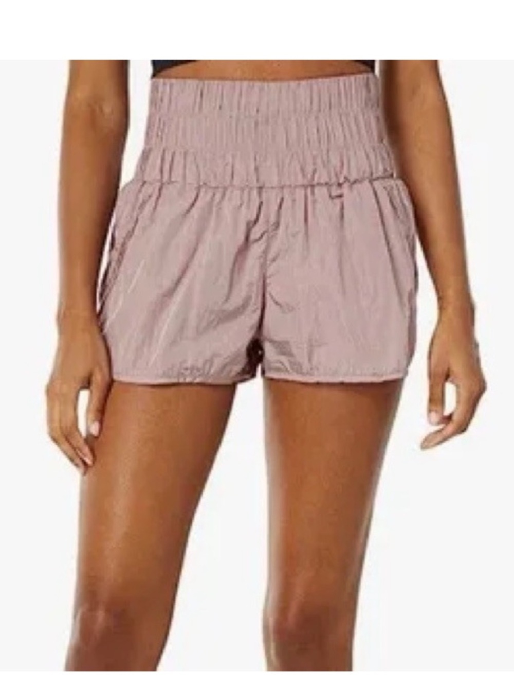 FP Movement The Way Home Shorts Mauve sz S